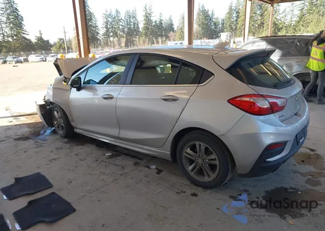 2017 Chevrolet Cruze Lt Auto из США, поврежденный, VIN 3G1BE6SM5HS578394